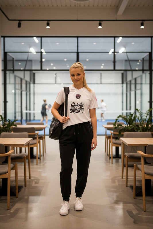 Quietly Glorious Padel Sports Shirt