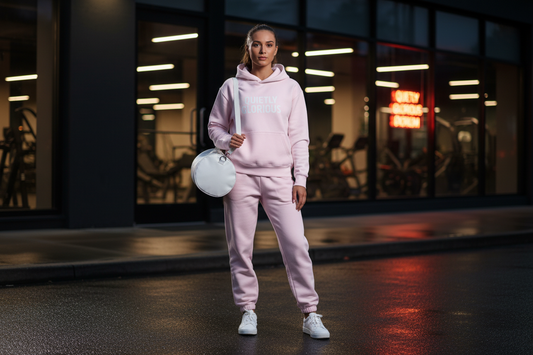 Keep Showing Up Heavyweight Female Hoodie