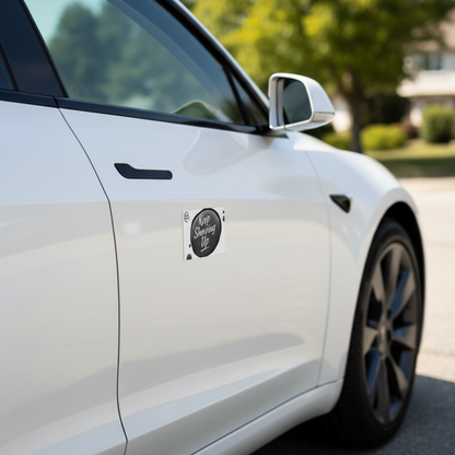 Keep Showing Up Car Magnet