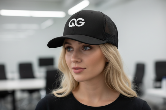 QG Trademark Design Trucker Cap